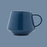 Classic Dark Blue Ceramic Mug in Pure Color