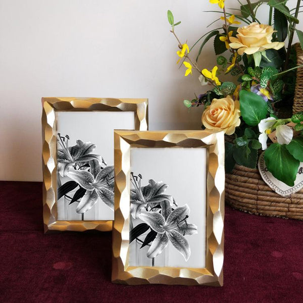 Gold Resin Picture Frame-2 Pieces