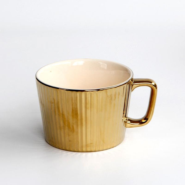 Pure Gold Ceramic Coffee Mug