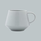 Classic Light Gray Ceramic Mug in Pure Color