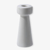 Classic Gray Porcelain Candle Holder