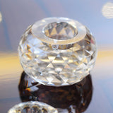 Delicate Clear Crystal Glass Candle Holder-Details